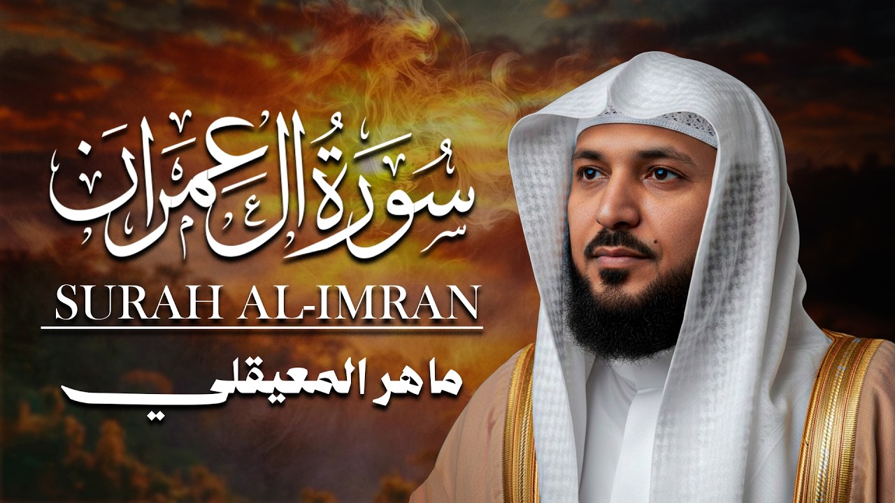 الشيخ ماهر المعيقلي   سورة آل عمران النسخة الأصلية   Surat Aal 'ImranOfficial Audio