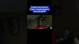 Entitled Teen Attacks Police Instantly Regrets Everything, Must See!! PT1