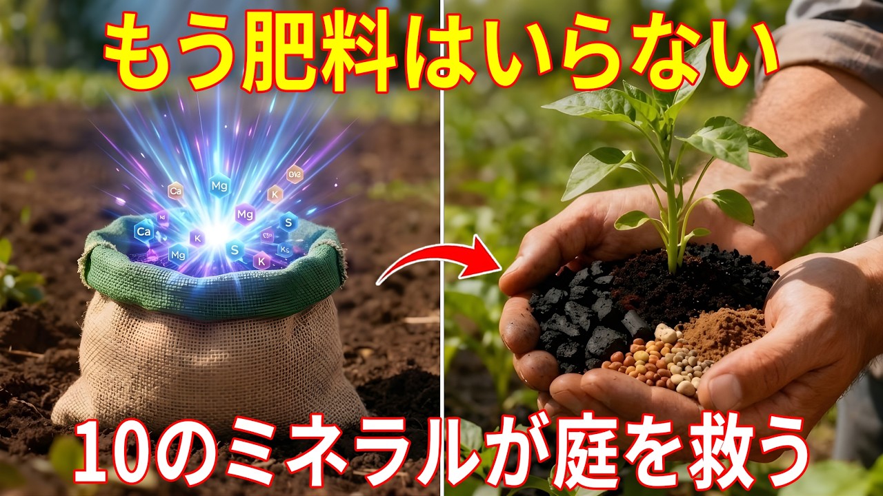 収穫量を3倍にする、忘れられた10のミネラル（土づくりの本当の秘密）