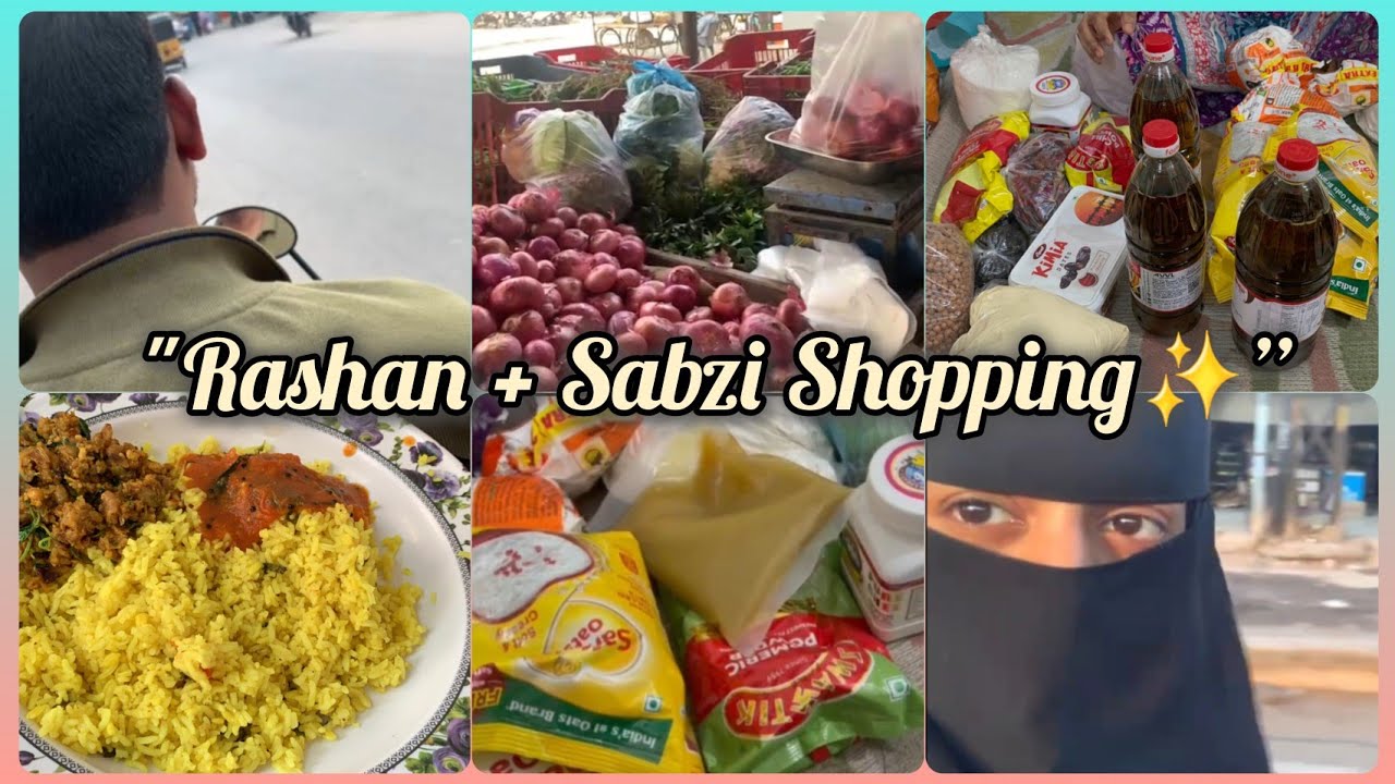 Pehli Baar Husband Ke Saath Vegetable & Rashan 🛒 | Mom Ke Haath Ki Khichdi, Khatta & Keema😋 