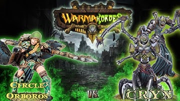 Warmachine & Hordes - Cryx (Mortenebra 1) vs. Circle Orboros (Tanith) - 50pt Battle Report