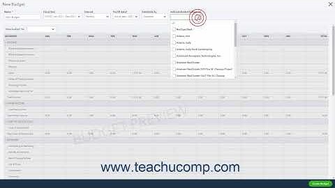 QuickBooks Online Tutorial Setting Up Budgets Intuit Training