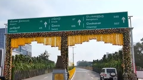 Combatore Bridge Opening Avinashi Rd 10 KM Flyover - Tamil Nadu