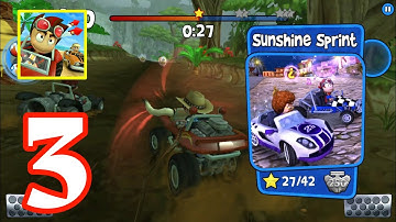 Beach Buggy Racing - Gameplay Walkthrough Part 3 - Sunshine Sprint Level 1 - 9