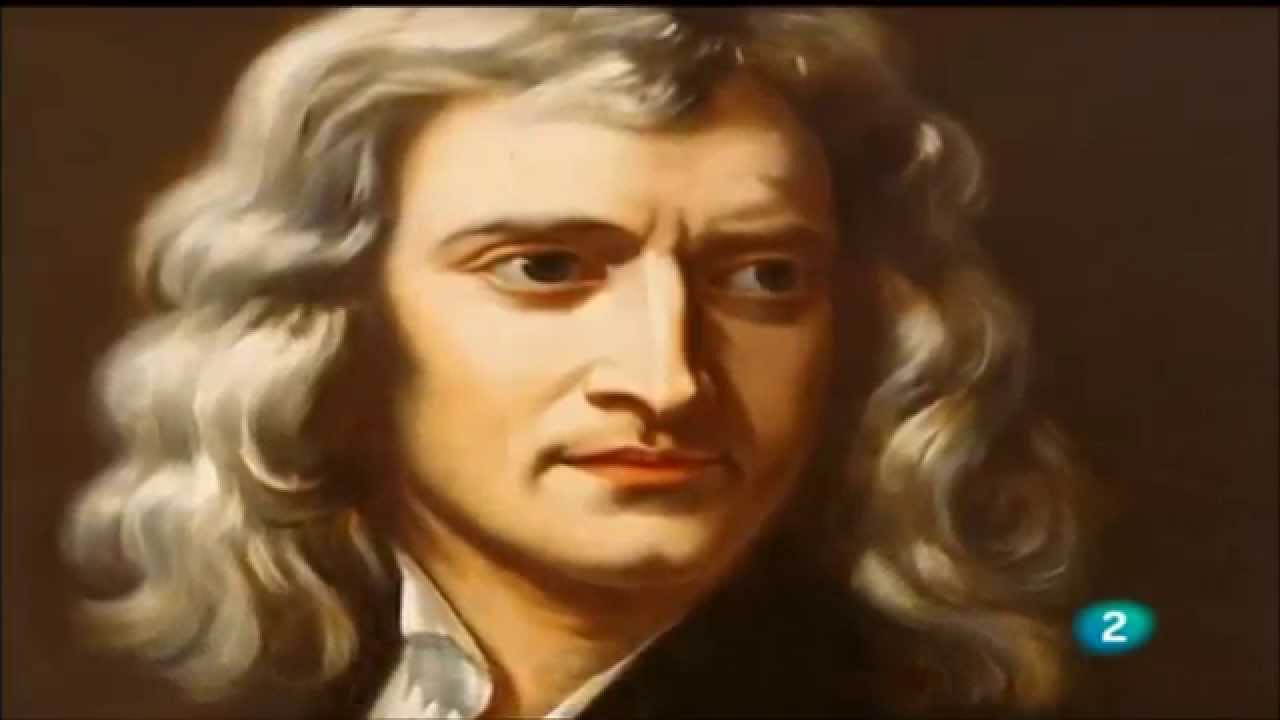 isaac newton al oleo