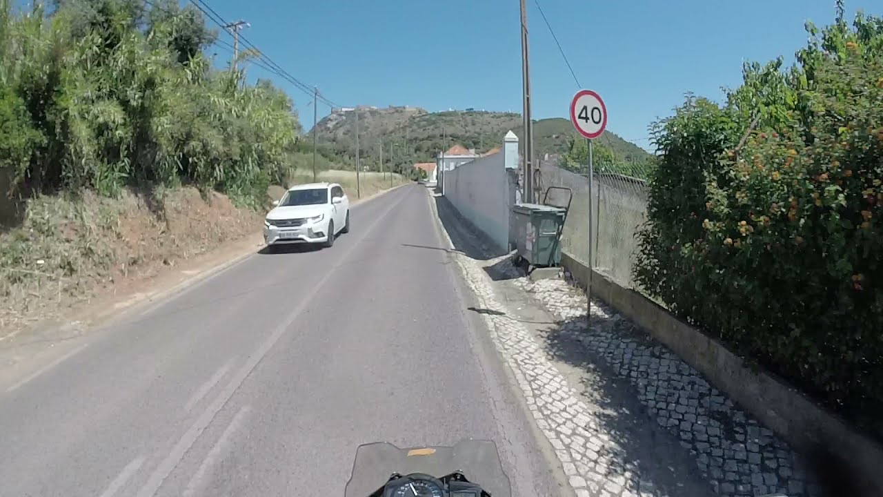 Estrada de Palmela e da Baixa de Palmela com vista ao Castelo YouTube