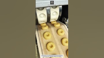 Dough Cutter Tool Innovation with Roller System for Perfect Donuts #innovation