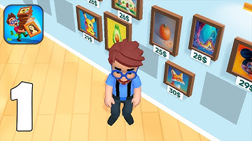 Gallery Idle Business Tycoon - Personal Exhibition - Part 1 - Gameplay Walkthrough