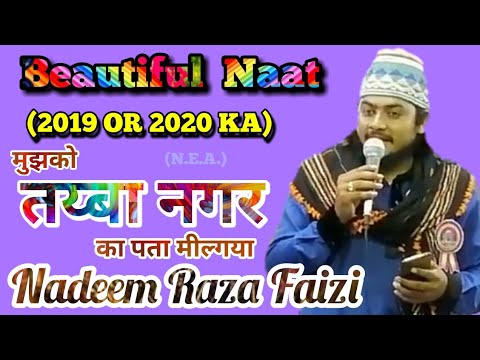 Mujhko Taiba Nagar ka pata Mil Gaya  Nadeem Raza Faizi New Naat