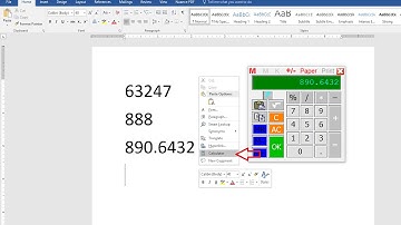 How to Add Calculator for MS Word (Do Calculation in MS Word Doc)