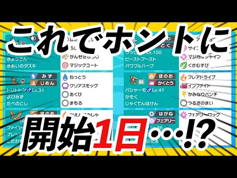 がんばれ初心者さん ランクマ1日目の方のパーティを借りた結果 最近の初心者ってこんなに強いの ポケモン剣盾 Youtube