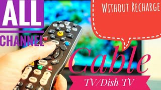 How To Play All Dish Or Cable TV Channels Without Recharge screenshot 5