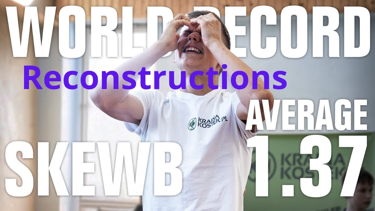 Reconstruction of 1.37 SKEWB WR AVG (ENG🇬🇧) 