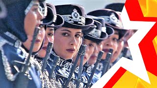 ЖЕНСКИЕ ВОЙСКА ОМАНА ★ WOMEN&#39;S TROOPS OF OMAN ★ Военный парад в Полицейской Академии