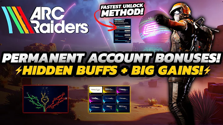Arc Raiders - PERMANENT Account BONUSES Guide | BIG Gains & BUFFS