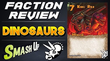 Smash Up DINOSAURS | Faction Review | Strategies