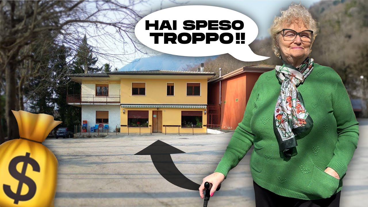 MIA NONNA VENETA REAGISCE alla mia NUOVA CASA 🏡
