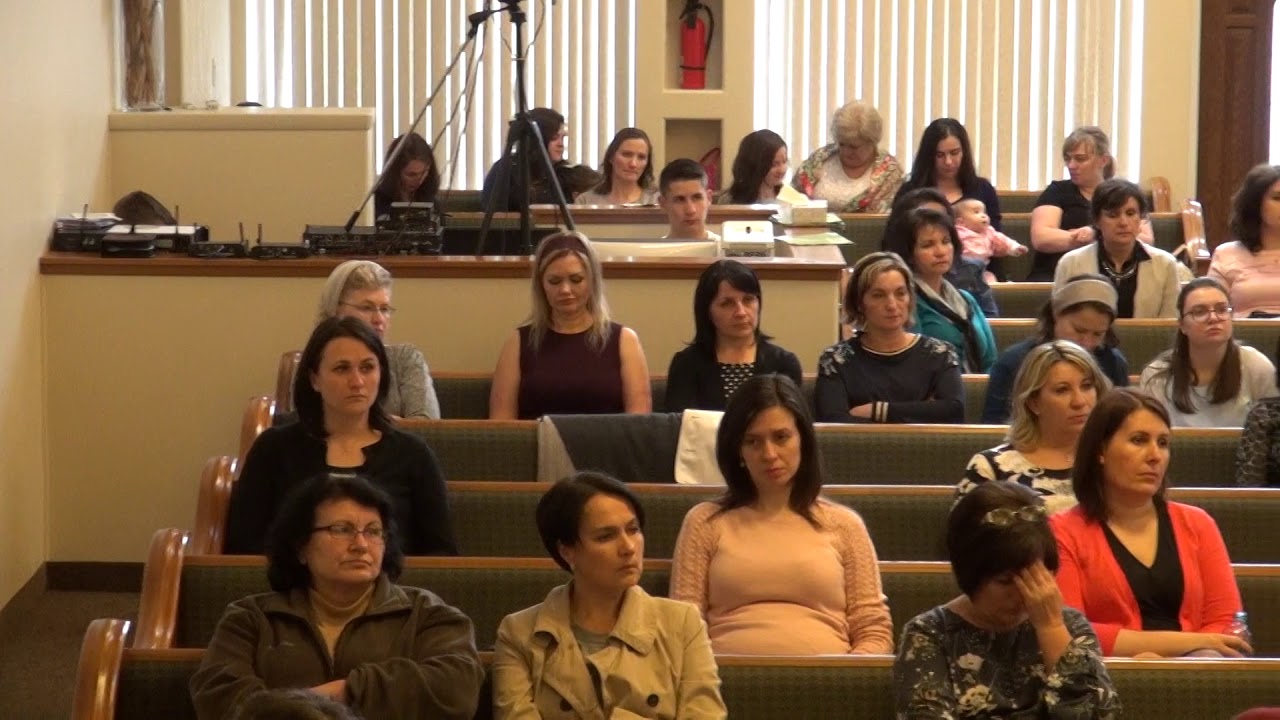 4.14.2018 (3 часть из 3) сестринская региональная конференция г Кливленд baptistry