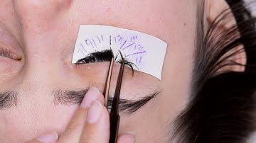 MEGA VOLUME LASH TUTORIAL on strong natural lashes