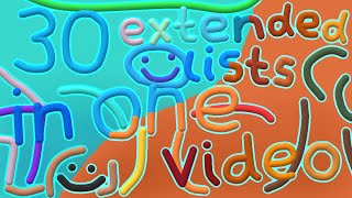 30 extended list demons in 1 video!