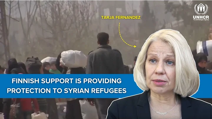 Finland’s support & flexible funding to UNHCR is providing protection to refugees from Syria (ENG)