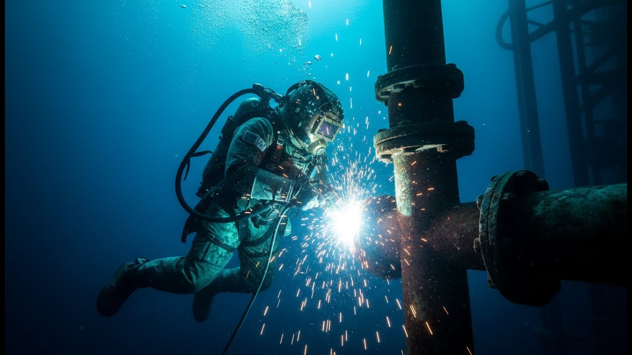 The $300,000 Underwater Welding Job (Why It's So Deadly)