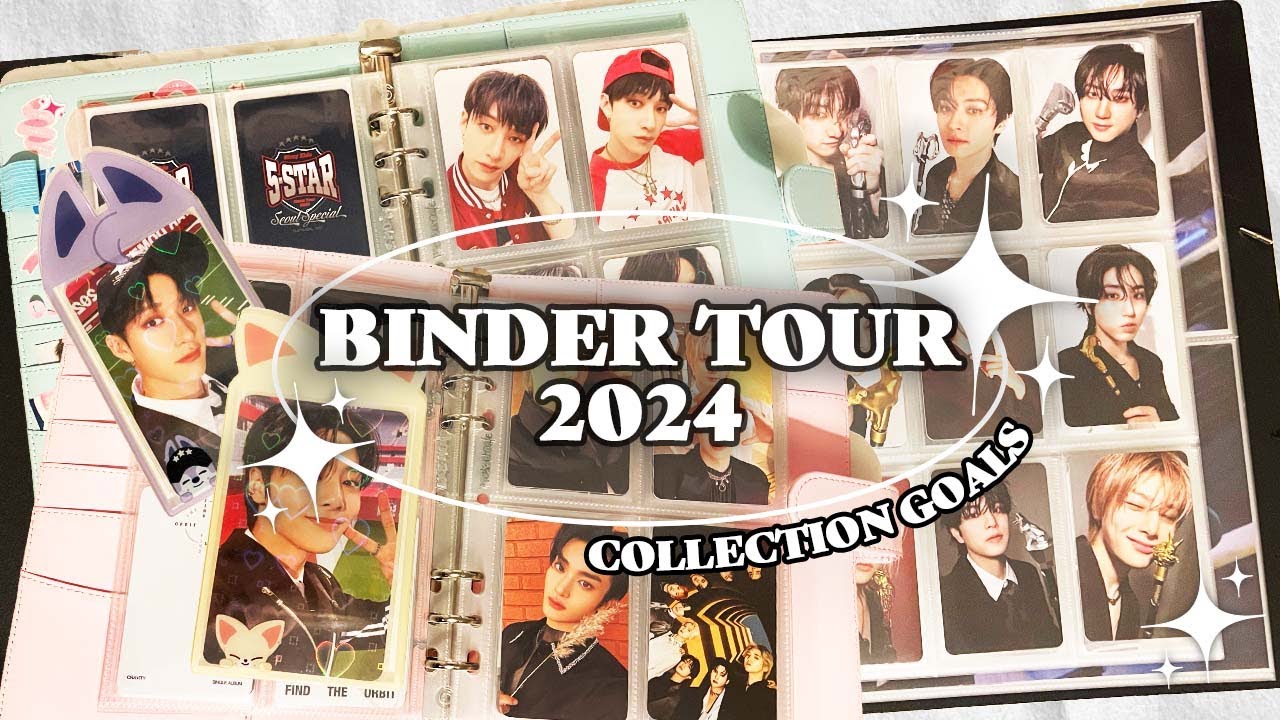 My Complete Kpop Photocard Collection 2024 ✨ | End of Year Binder