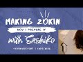 Zokin with Sashiko (Zokin as Cleaning Rug) & Apply it to Ordinary Days | (英語版）日々の雑巾作りを刺し子糸で