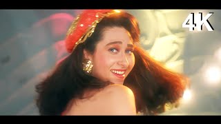 4K VIDEO | NO TIME Mere Pass | Catch Me If You Can | Karishma Kapoor SuperHIT 90s Song | Sunita Rao