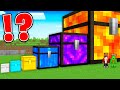 JJ and Mikey Found NEW CHEST of ALL SIZES : Diamond vs Gold vs Water vs Portal in Minecraft Maizen!
