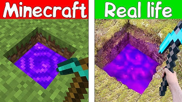 Realistic minecraft ! Realistic water ! lava ! Slime block
