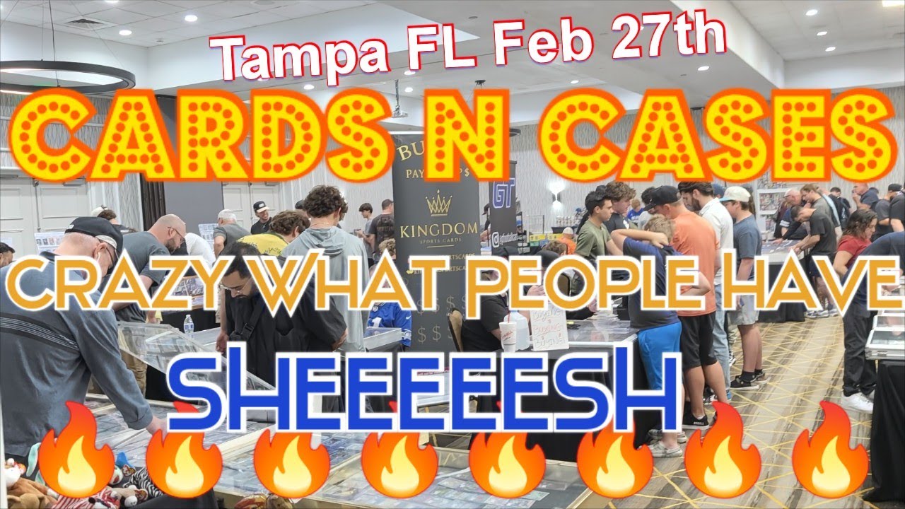 Ежемесячная выставка открыток Cards N Cases в Тампе, Флорида — просто невероятная коллекция откры...