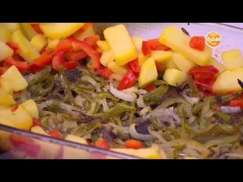 كبدة بالبطاطس في الفرن نجلاء الشرشابي