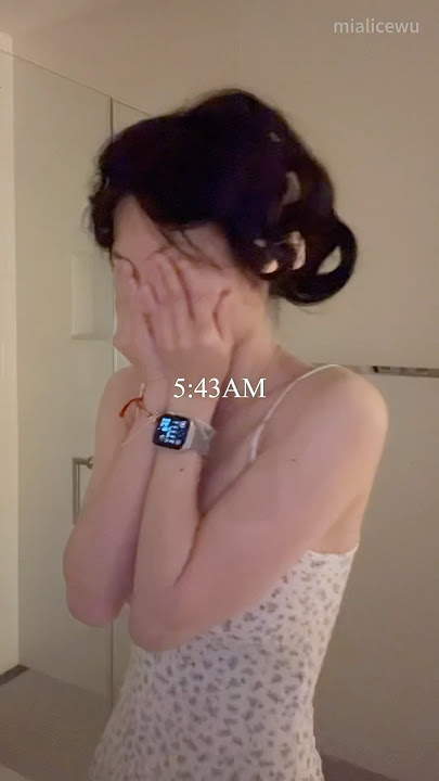 🩰*get ready with me at 6am*🫧#morningroutine #asmr #skincare #vlog #foryou #fyp #morning #grwm