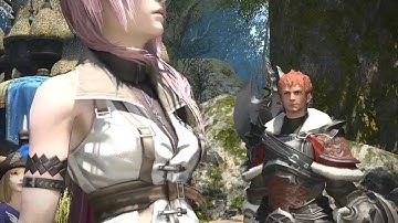 Trailer - Final Fantasy XIV Online: A Realm Reborn - Meets Lightning Returns [PC Online]
