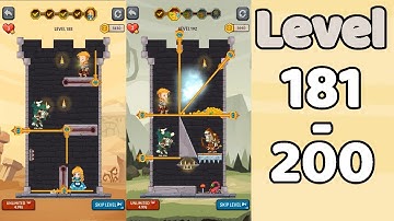 How to Loot walkthrough Level 181 - 200 | Mronger