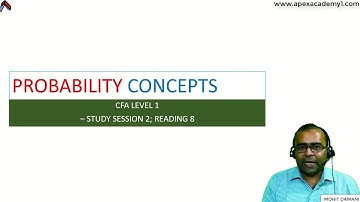 CFA Level 1 - 2020 | Quants | R08: Probability Concepts (Class 1 - Part 1) - English