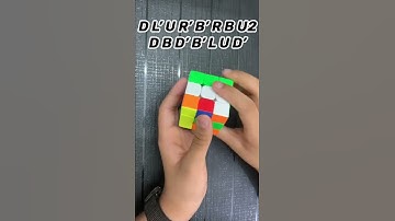 Pyraminx pattern on the Rubik’s Cube #shorts