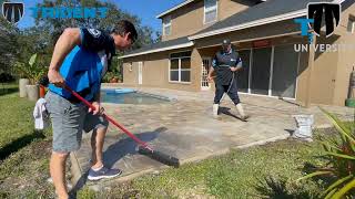 Trident Protects  Step By Step Sanding (Dry Sanding and Wet Sanding) Pavers