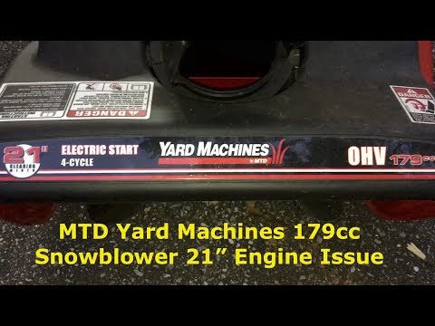 Video: Nasaan ang spark plug sa isang yard machine na snowblower?