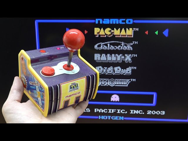 Nintendo Switch PLUG it in PLAY TV namco Jakks / Namco Arcade Classics Plug and Play TV Games 5 games