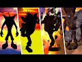 Burned Crash Bandicoot Animation In Crash Bandicoot Games (1996 - 2020)