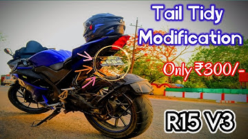 YAMAHA R15 v3 Modification | Tail Tidy Modification | R15 v3 Modified 2021