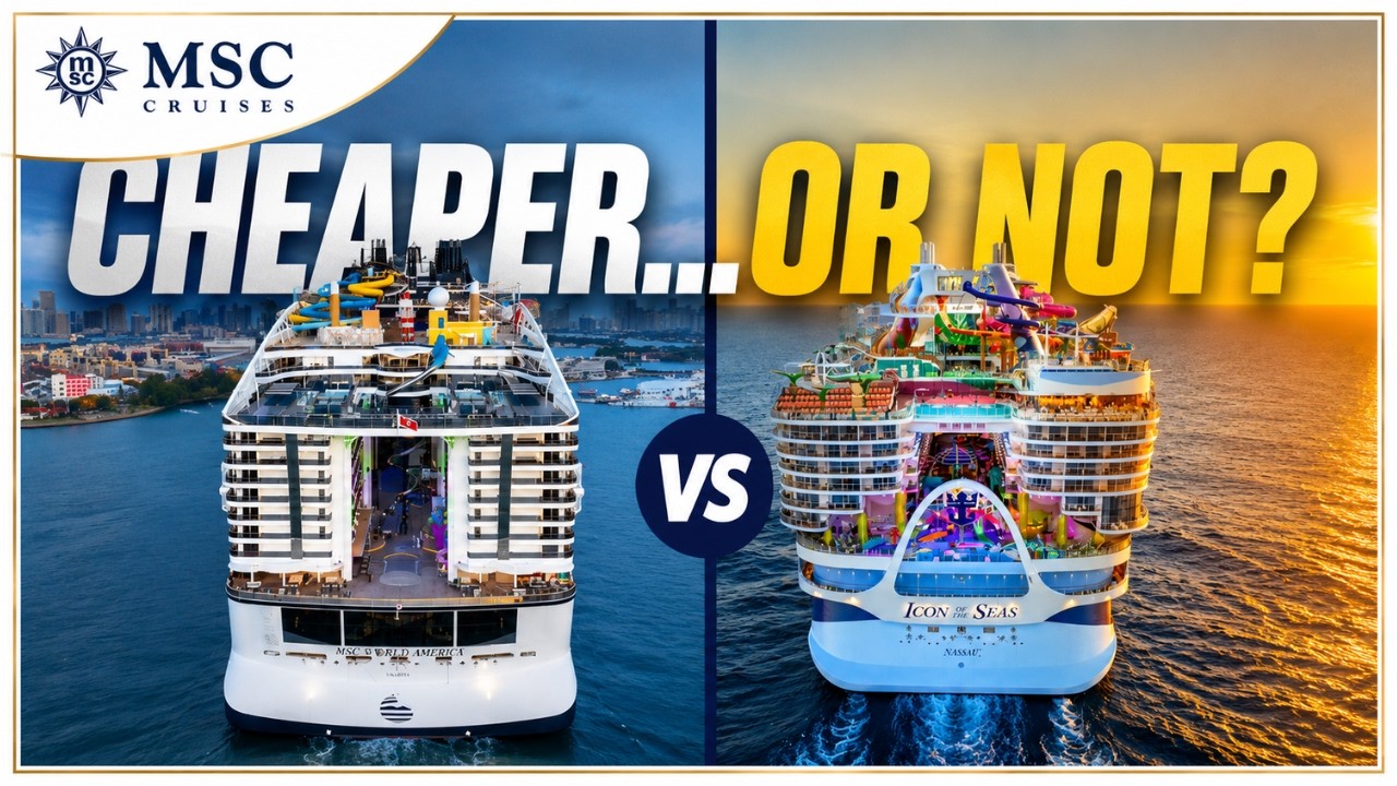 MSC Cruises vs Royal Caribbean  – Which Cruise Line Should YOU Choose in 2026?
