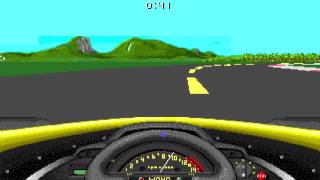 Jumping pads - Stunts DOS Game screenshot 1