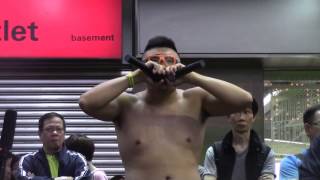 20150427 - 旺角鳩嗚團被捕者 畫家 講述他和美國隊長被捕經過