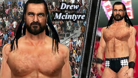 WWE HCTP Mod Patch Ps2 - Drew Mcintyre 2K21 Mod PS2