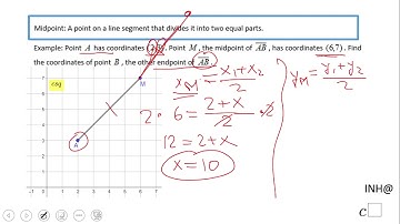 INH: Midpoint: Finding an Endpoint #1