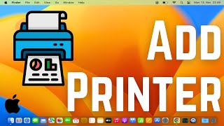Famous How to Add a Printer on a Mac / MacOS Wealth