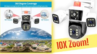 How To Connect IPC360 Home WIFI Camera 10X zoom